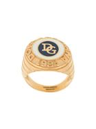 Dolce & Gabbana Dg Logo Ring - Gold