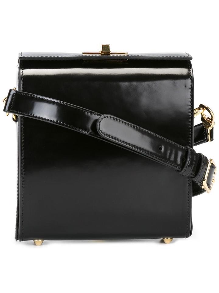 Simone Rocha Flip Lock Crossbody Bag, Women's, Black, Leather