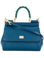 Dolce & Gabbana Mini Sicily Bag - Blue