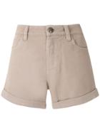 Andrea Bogosian Portland Crystal Embellished Shorts - Neutrals