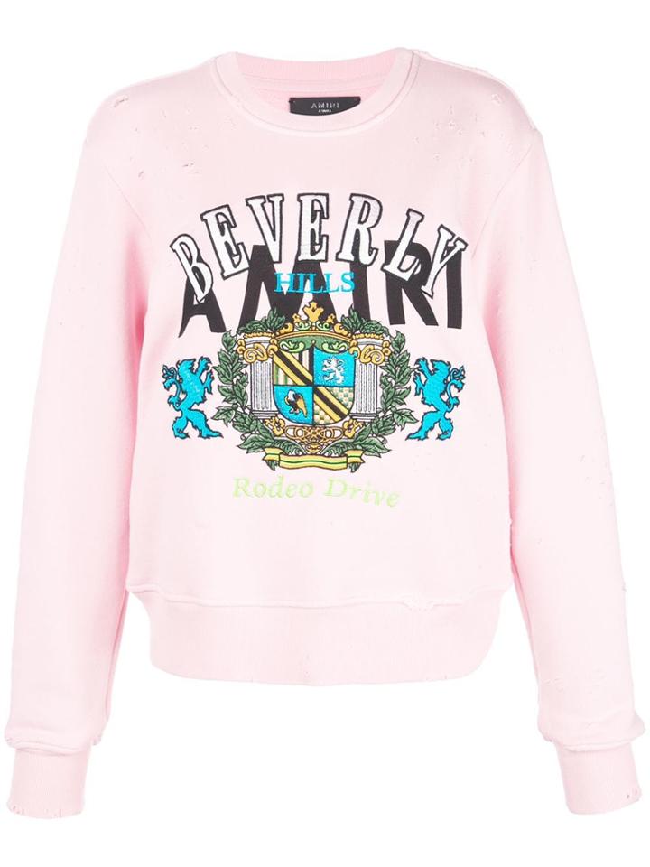 Amiri Rodeo Drive Sweatshirt - Pink