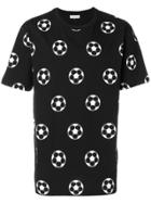 Gosha Rubchinskiy Football Print T-shirt - Black