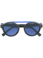 Fendi Eyewear Tinted Round Sunglasses - Grey