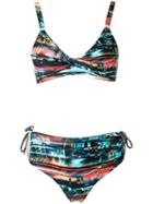 Lygia & Nanny Printed Bikini Set, Women's, Size: 44, Polyamide/spandex/elastane