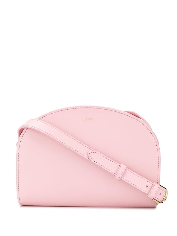 A.p.c. Demi Lune Shoulder Bag - Pink