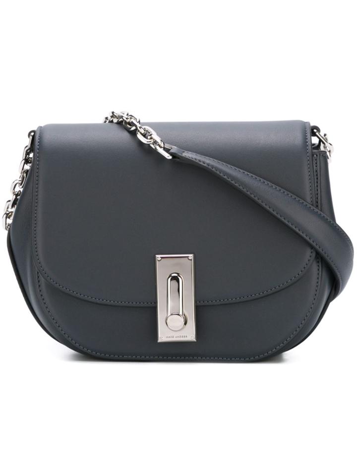 Marc Jacobs 'west End The Jane' Saddle Shoulder Bag - Grey