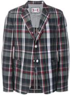 Moncler Checked Blazer - Grey