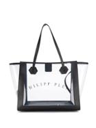 Philipp Plein Transparent Tote Bag - Neutrals