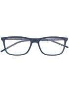 Dolce & Gabbana Eyewear Rectangular Frame Optical Glasses - Blue