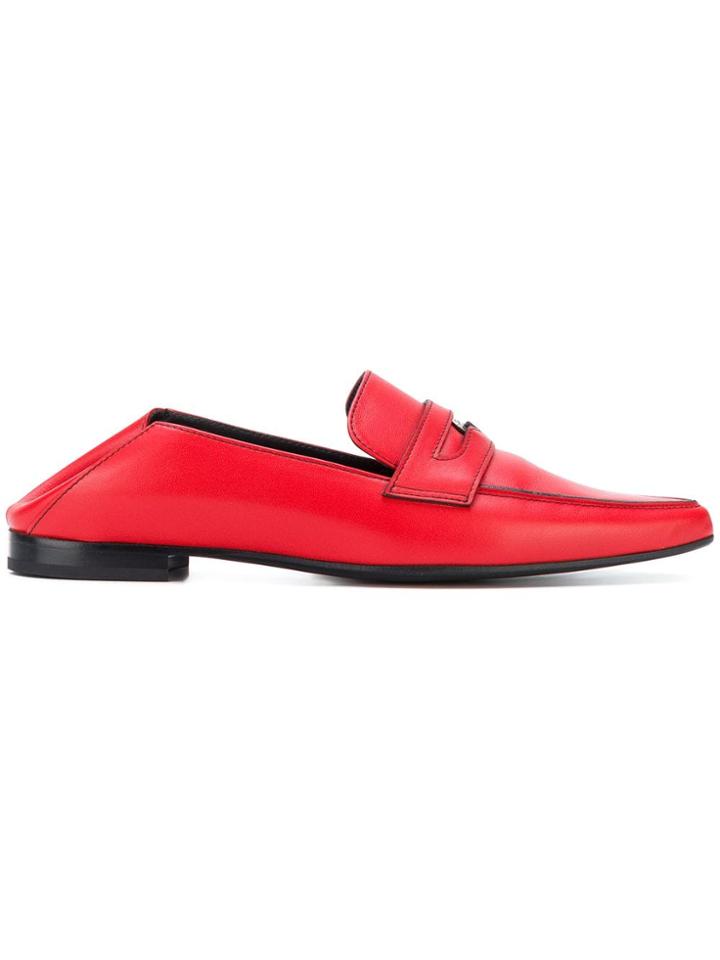 Tomas Maier Savannah Loafer Slide - Red