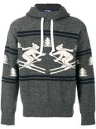 Junya Watanabe Comme Des Garçons Man Knitted Ski Hoodie - Grey
