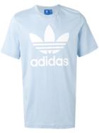 Adidas Originals Logo Print T-shirt, Men's, Size: Large, Blue, Cotton