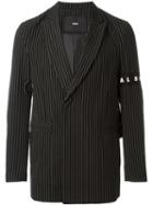 D-gnak Striped Blazer