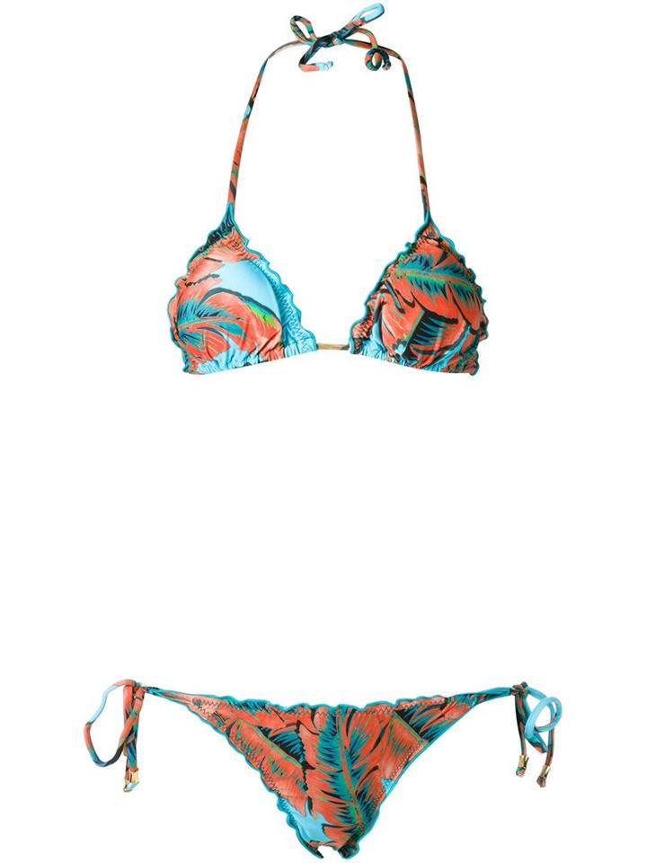 Sub Printed Bikini Set, Women's, Size: Medium, Polyester/polyamide