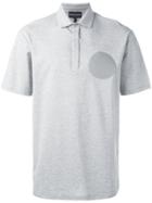 Emporio Armani Logo Patch Polo Shirt - Grey