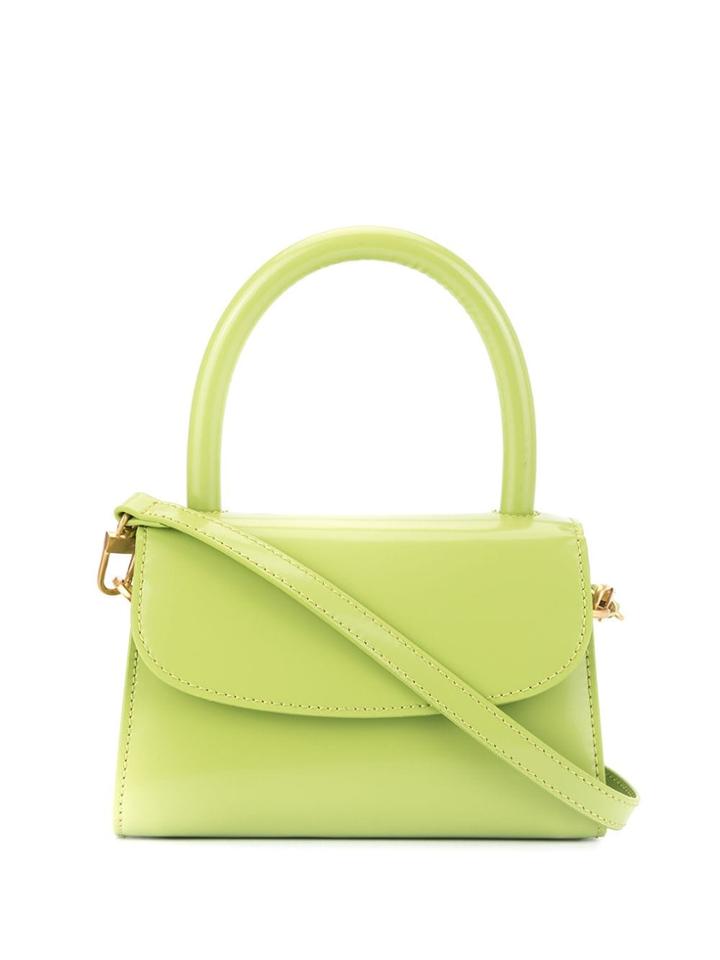 By Far Mini Patent Bag - Green
