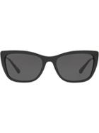 Coach Square Logo Chain Sunglasses - Black