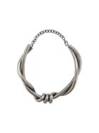 Oscar De La Renta Modern Twist Necklace - Black