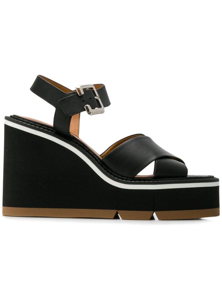 Clergerie Alive Platform Sandals - Black