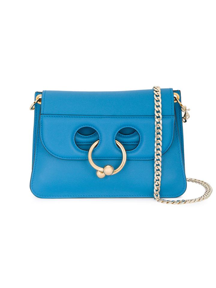 Jw Anderson Mini Blue Pierce Messenger Bag