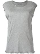 Zadig & Voltaire Shinny Trim T-shirt, Size: Xs, Grey, Modal