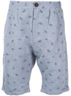 Deck Chair Shorts - Men - Cotton/linen/flax - 40, Grey, Cotton/linen/flax, Monsieur Lacenaire