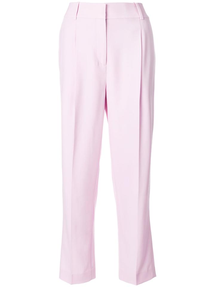 Bottega Veneta Pleated Trousers - Pink & Purple