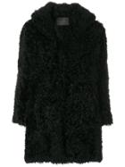 Drome Fur Coat - Black