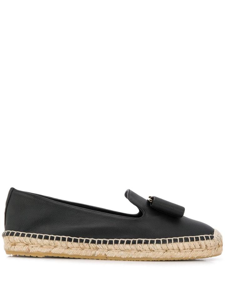 Salvatore Ferragamo Sannio Espadrilles - Black