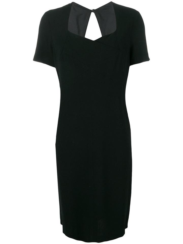 Chanel Vintage 1997 Open Back Dress - Black