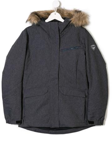 Rossignol Kids Teen Reversible Parka Jacket - Grey