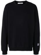 Golden Goose Deluxe Brand Embroidered Sweatshirt, Men's, Size: Xl, Black, Cotton
