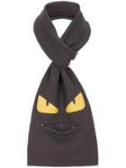 Fendi Bugs Eye Scarf - Grey