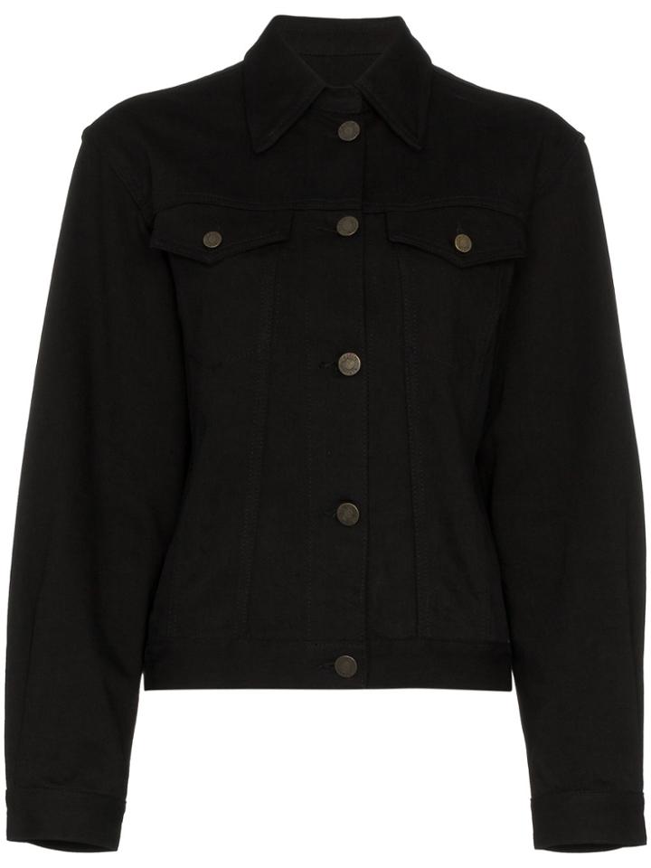 Calvin Klein Jeans Black Denim Trucker Jacket