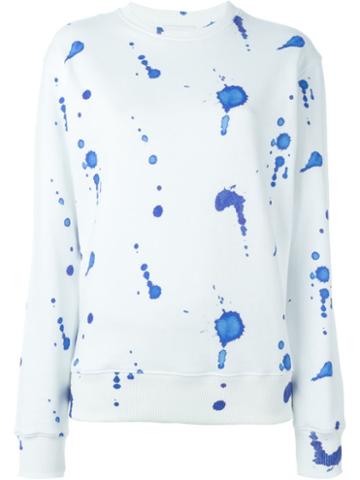 Au Jour Le Jour Splash-print Sweatshirt