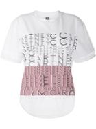 Adidas By Stella Mccartney Logo Print Performance T-shirt - White
