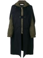 Marni Hybrid Coat - Blue