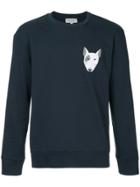 Ck Calvin Klein Embroidered Dog Sweatshirt - Blue