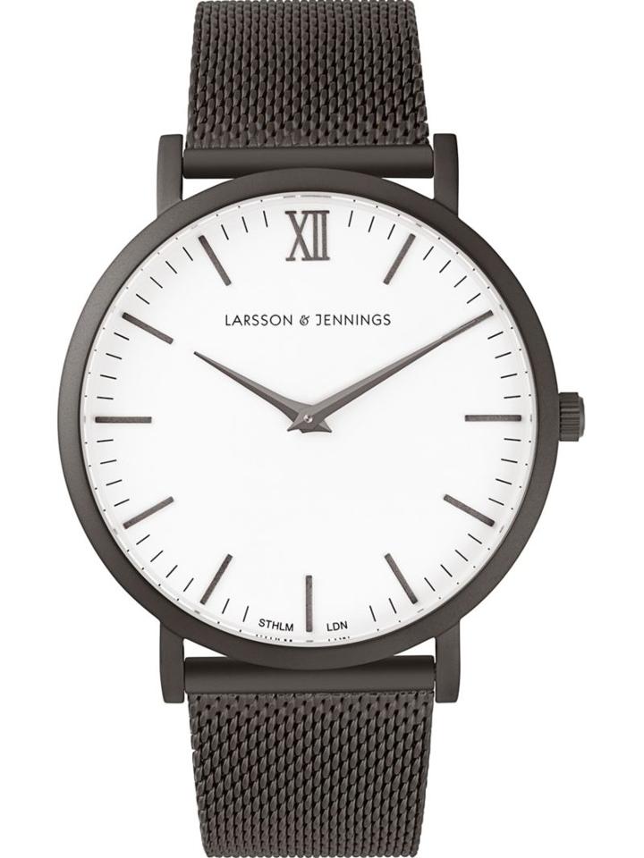 Larsson & Jennings Cm Watch, Adult Unisex, Grey, Stainless Steel
