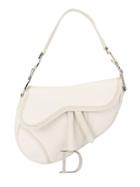 Christian Dior Pre-owned Saddle Hand Bag - White