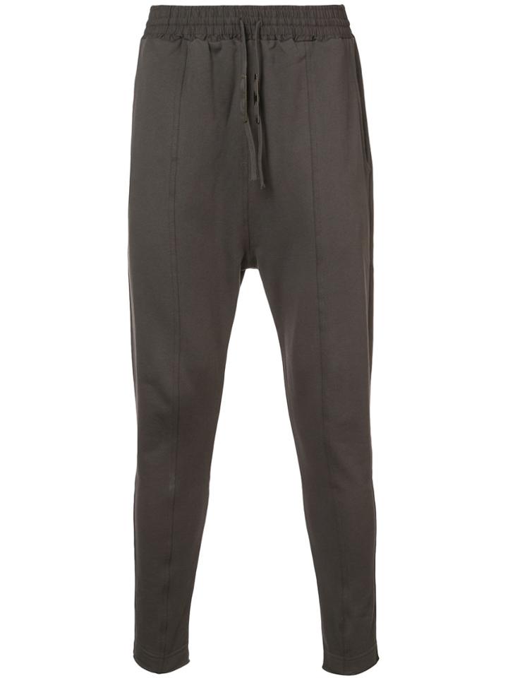 Damir Doma Drop Crotch Track Pants - Grey
