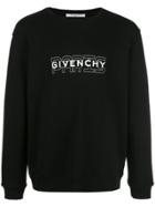Givenchy Paris Logo Sweatshirt - Black