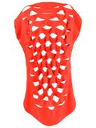Gloria Coelho Cut Out Details Tunic, Women's, Size: Medium, Red, Elastodiene/polyester/viscose
