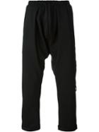 Alchemy Drop-crotch Slim Trousers, Men's, Size: S, Black, Cotton/spandex/elastane