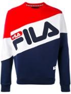 Fila - Tricolor Sweatshirt - Men - Cotton/polyester - S, White, Cotton/polyester