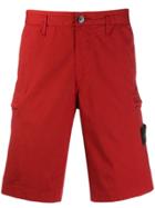 Stone Island Classic Bermuda Shorts - Red
