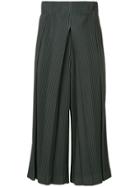 Homme Plissé Issey Miyake Pleats Bottom Pants - Green