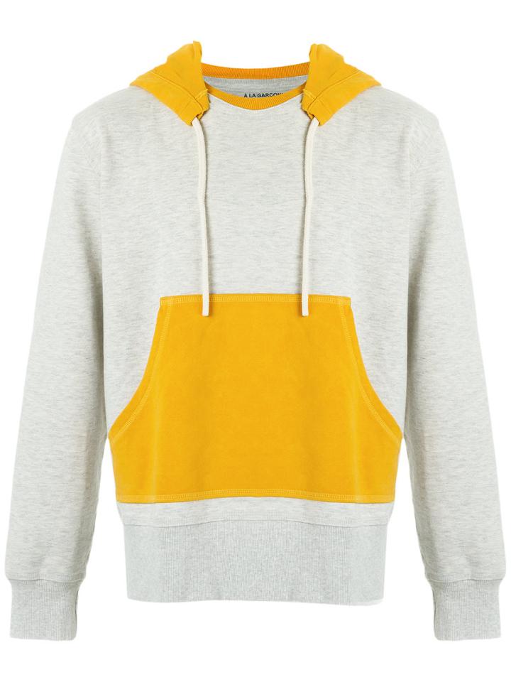 À La Garçonne - Sweatshirt Hoodie - Unisex - Cotton - Gg, Grey, Cotton