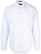 D'urban Grid Pattern Shirt - White