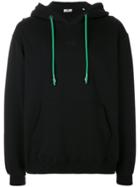 Gcds Strap Detailed Hoodie - Black